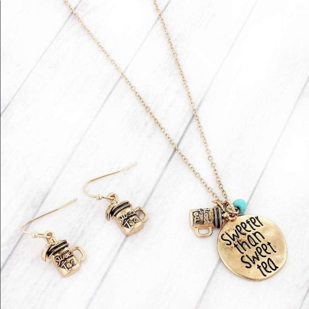 SOLD Sweeter than Sweet Tea Necklace